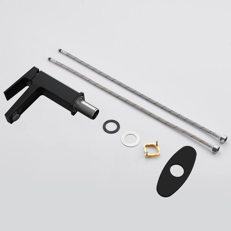 Bathroom Sink Faucet with Single Handle - 6.25" x 6.85"