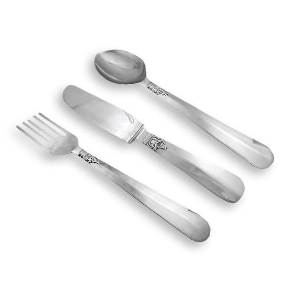 Shop Cast Aluminum Oversized Fork Spoon And Knife Wall Decoration