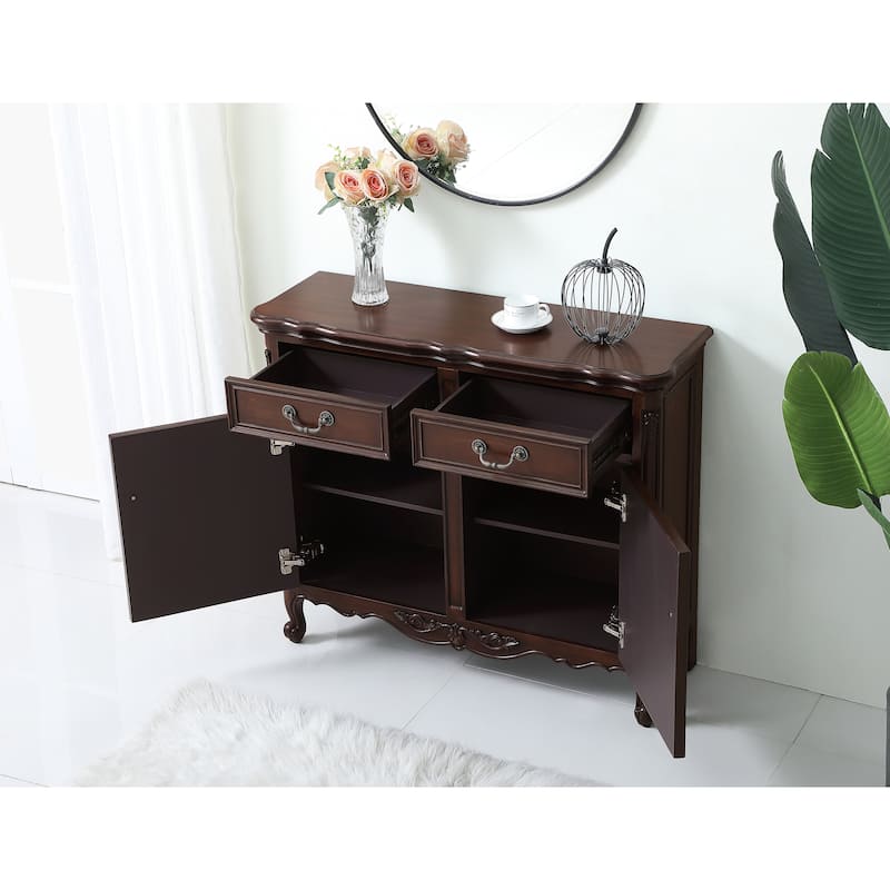 Double Drawer Accent Chest