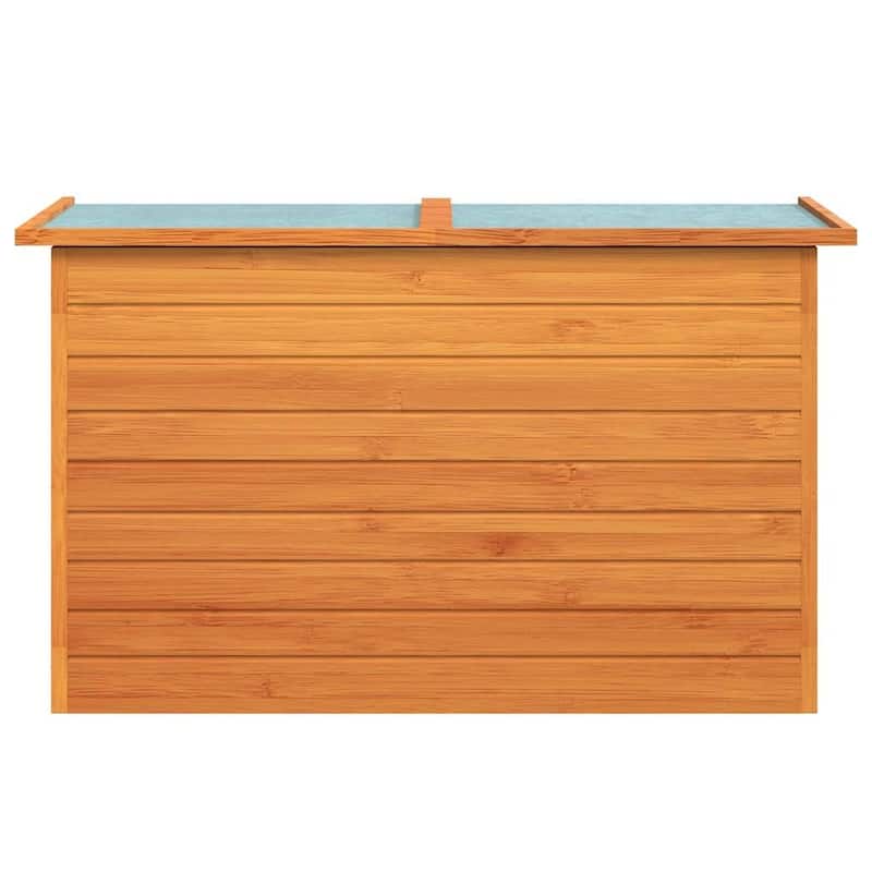 vidaXL Patio Storage Box 49.6"x28.3"x28.3" Wood