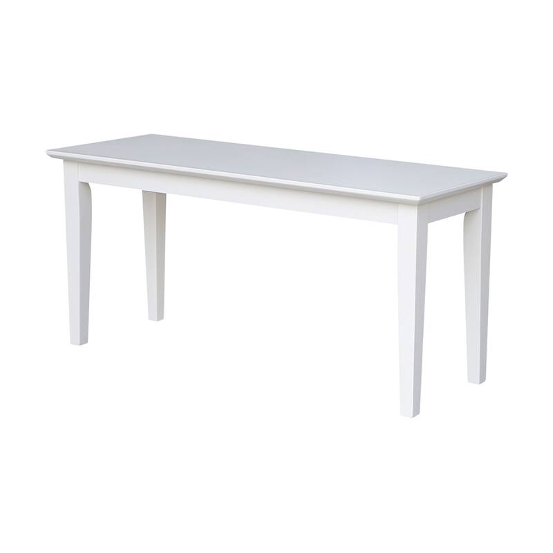 Shaker Style Bench - 39" x 14" - 39" x 14"