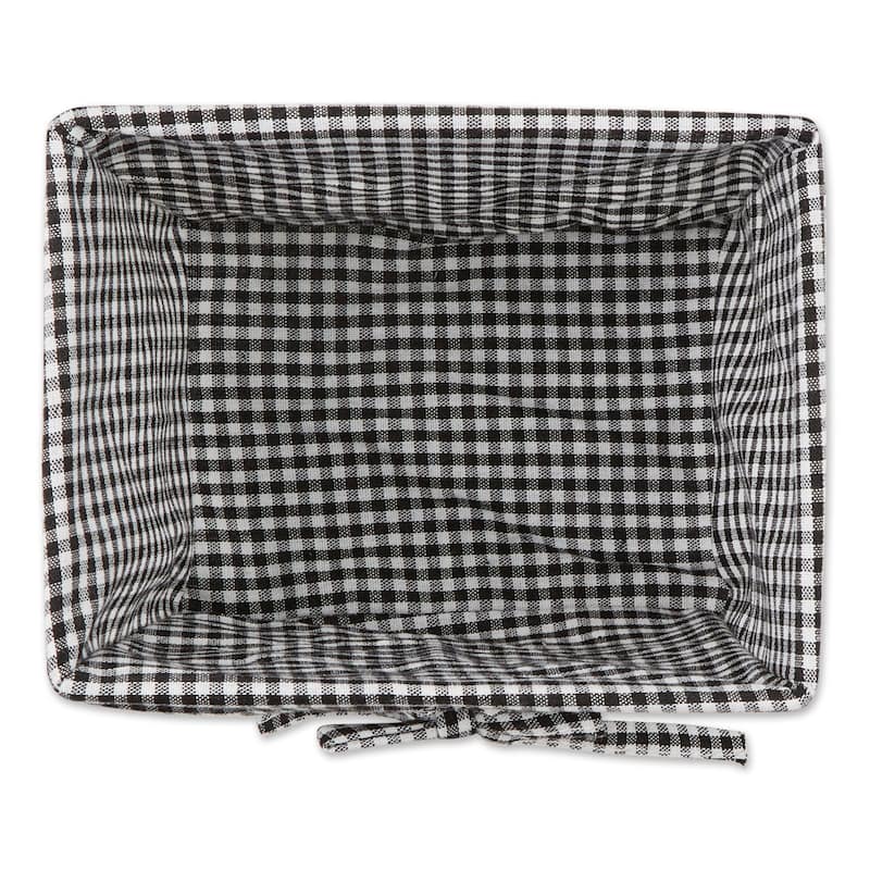 Antique White Chicken Wire Lemon Print Liner Basket (Set of 2) Medium