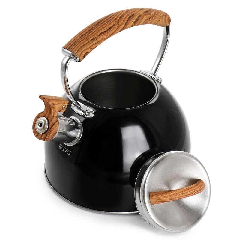 Mr.Coffee 2Qt. Stainless Steel Whistling Tea Kettle