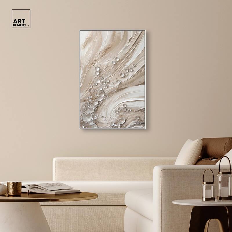 Viscous Veils III Canvas by Art Remedy