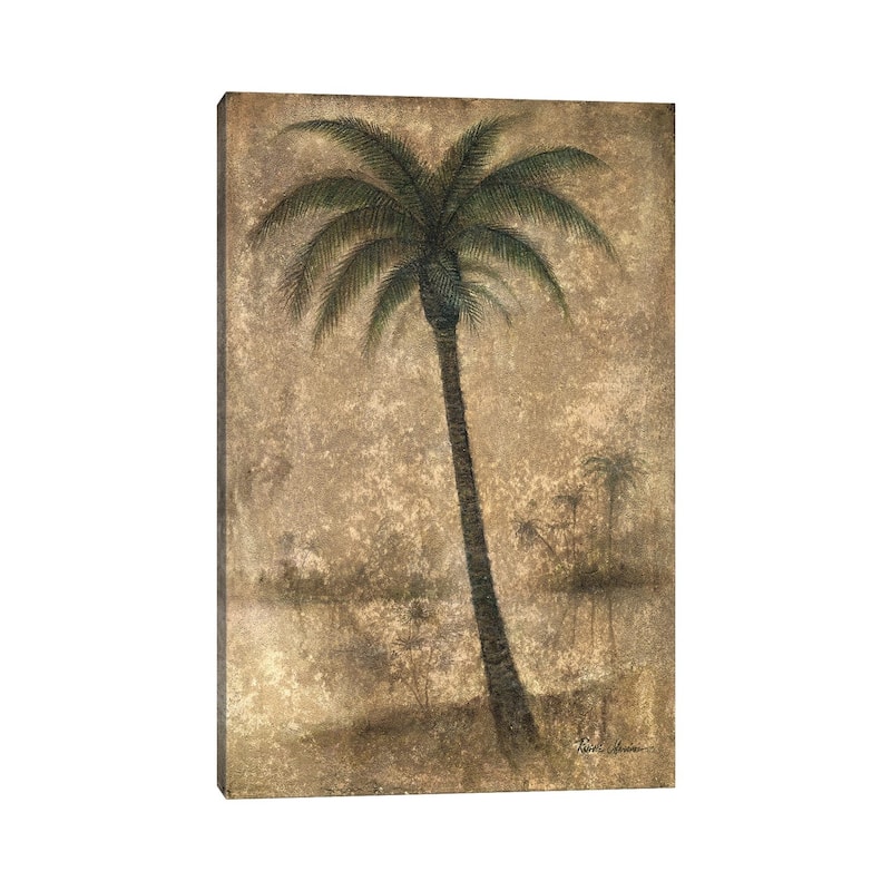 iCanvas "Whispering Palm II" by Ruane Manning Canvas Print