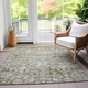 preview thumbnail 17 of 152, Machine Washable Indoor/ Outdoor Chantille Traditional Vintage Floral Rug