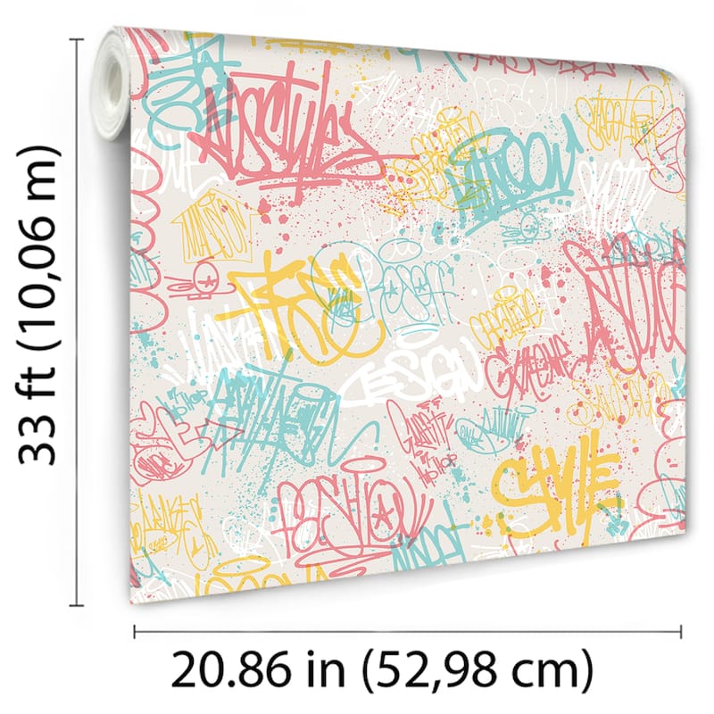 Veer Decor Graffiti Wallpaper