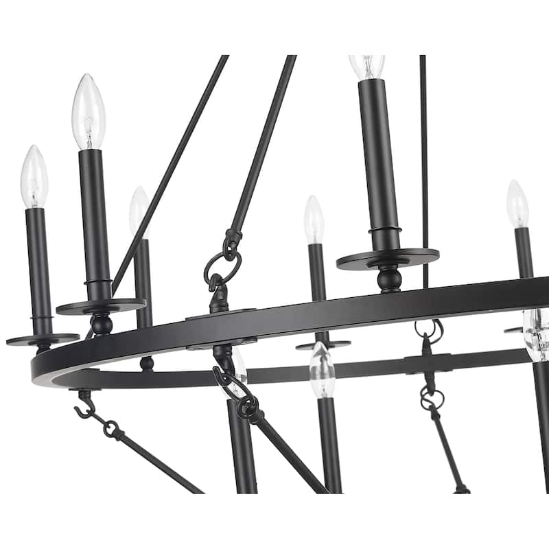 Millennium Lighting Florence 15 Chandelier Ceiling Light - 15 Lights