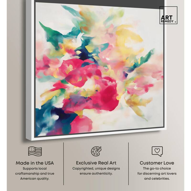Essence of a Flower II Canvas by Art Remedy