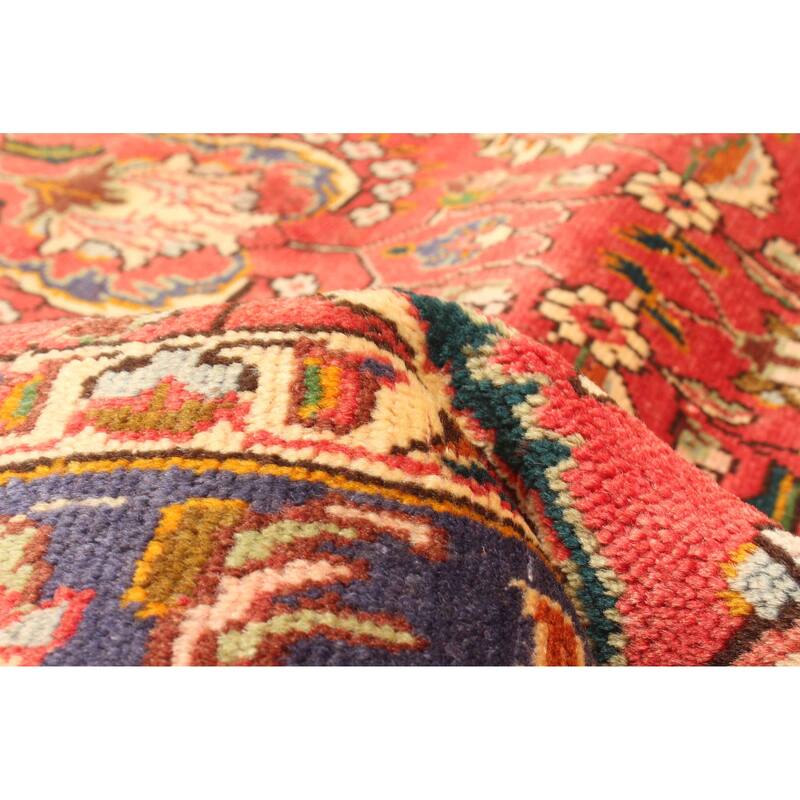 ECARPETGALLERY Hand-knotted Antalya Vintage Red Wool Rug - 4'9 x 6'6