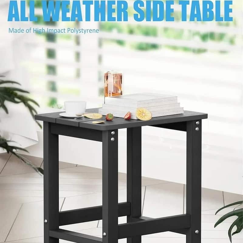 WINSOON HIPS All Weather Outdoor Side Table