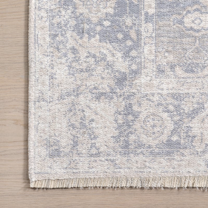 Nuloom Sol SpinClean Medallion Machine Washable Area Rug