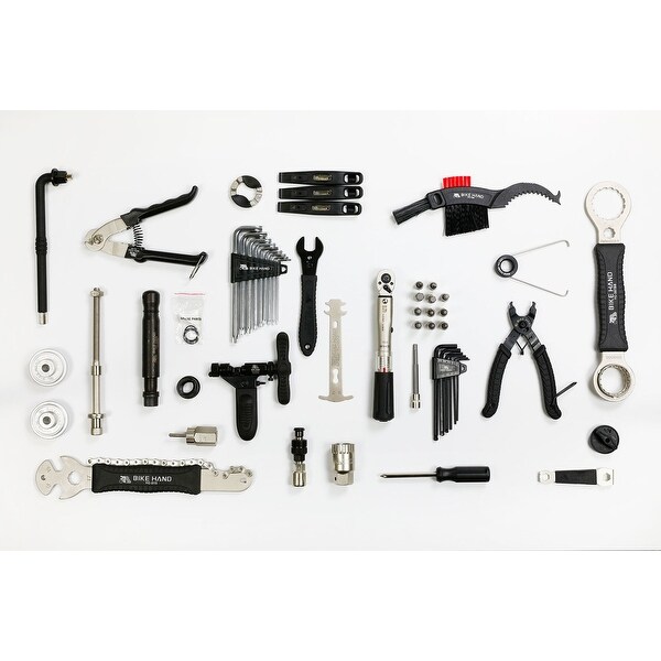 bikehand bike bicycle repair tool kit with torque wrench