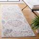 SAFAVIEH Madison Belle Vintage Paisley Pattern Area Rug - 8' Runner - Grey/Gold