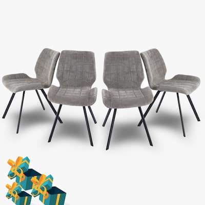 HOMYLIN Contemporary Modern Style Upholstered Dining chairs Set of 4