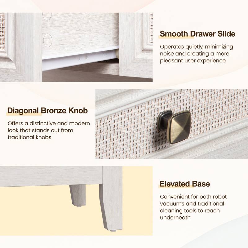 28'' 2 Drawer Accent Storage Cabinet