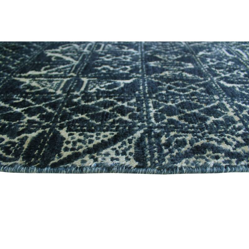 Noori Rug Fine Chobi John Grey/Ivory Runner - 2'8" x 9'5"