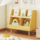 preview thumbnail 6 of 28, Costway 5-Cube Kids Bookshelf and Toy Organizer Wooden Storage - See Details
