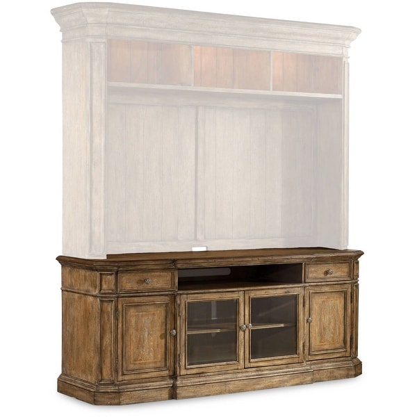 Hooker Furniture 5291-55486 83" Wide Poplar Wood Media ...