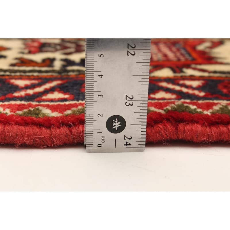 ECARPETGALLERY Hand-knotted Anadol Red Wool Rug - 5'1 x 6'11