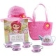 preview thumbnail 1 of 5, My First Tea Party Gift Set, 12-Piece Set Includes Book, Tea Set, Hat, and Purse