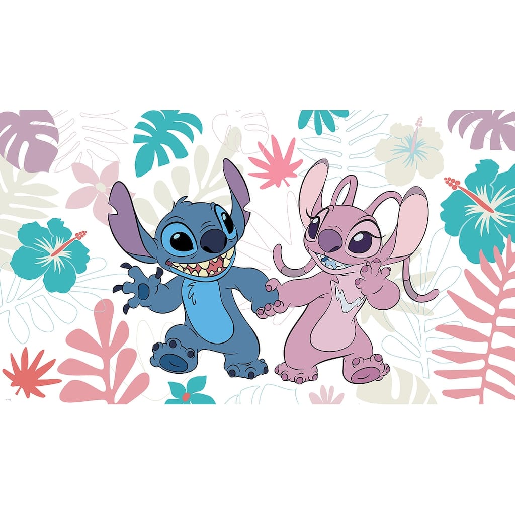 RoomMates Disney Stitch and Angel Peel and Stick Mural