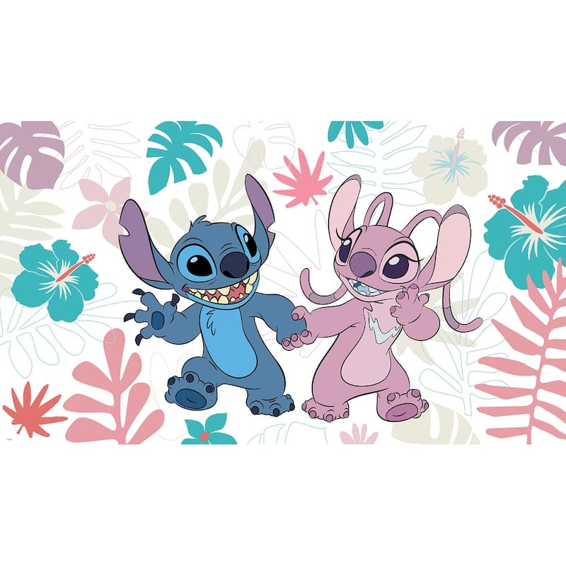 RoomMates Disney Stitch and Angel Peel and Stick Mural