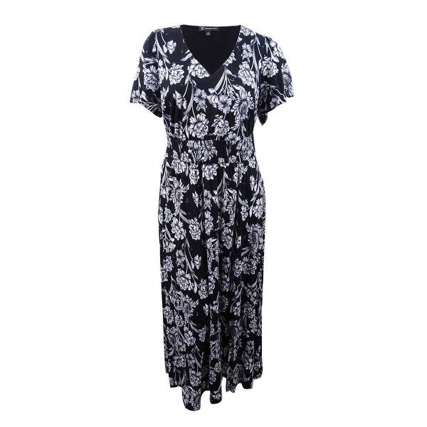 Shop Inc International Concepts Women S Plus Flutter Sleeve Maxi