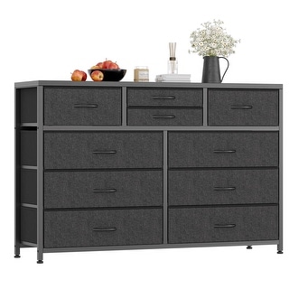 Wide 10 Drawer Dresser,