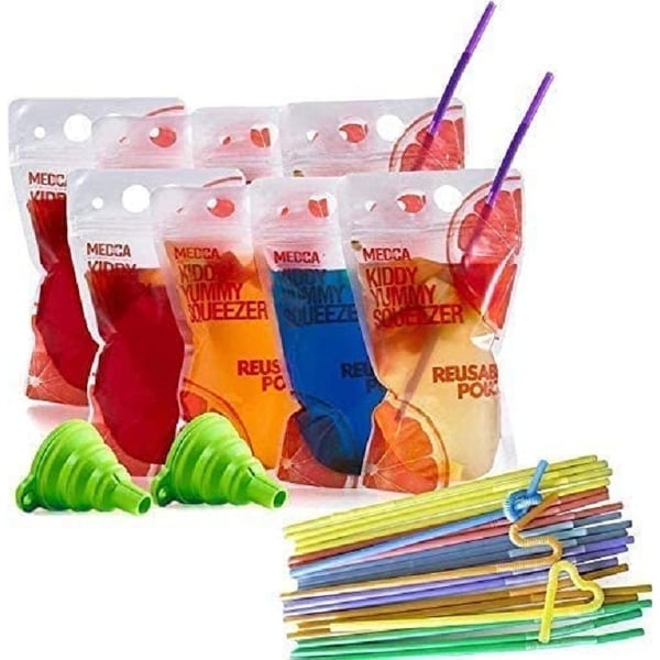 Drink pouches store in store