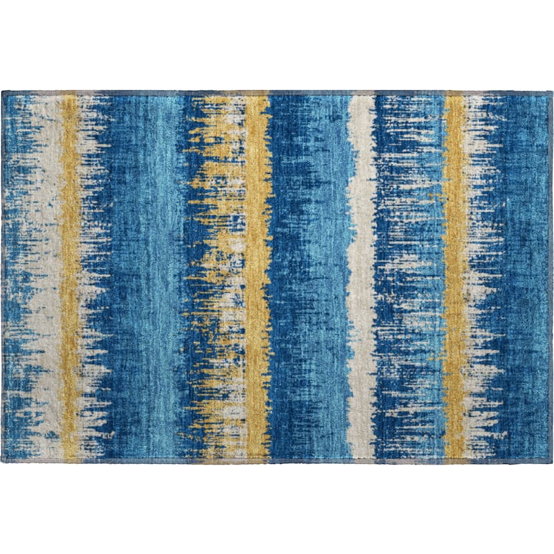 Premium Washable Super Soft Modern Ombre Stripe Mayfield Rug