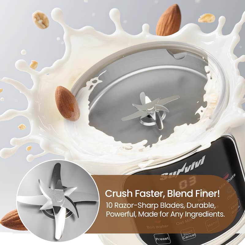 8 in 1 Nut Milk Maker Machine