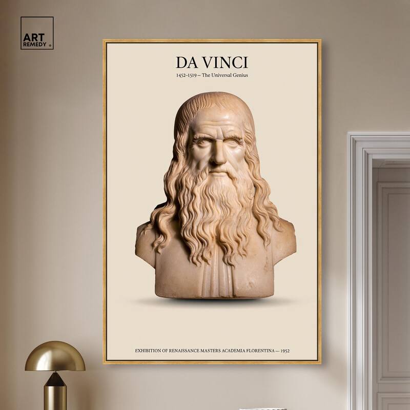 Universal Genius Canvas by Art Remedy