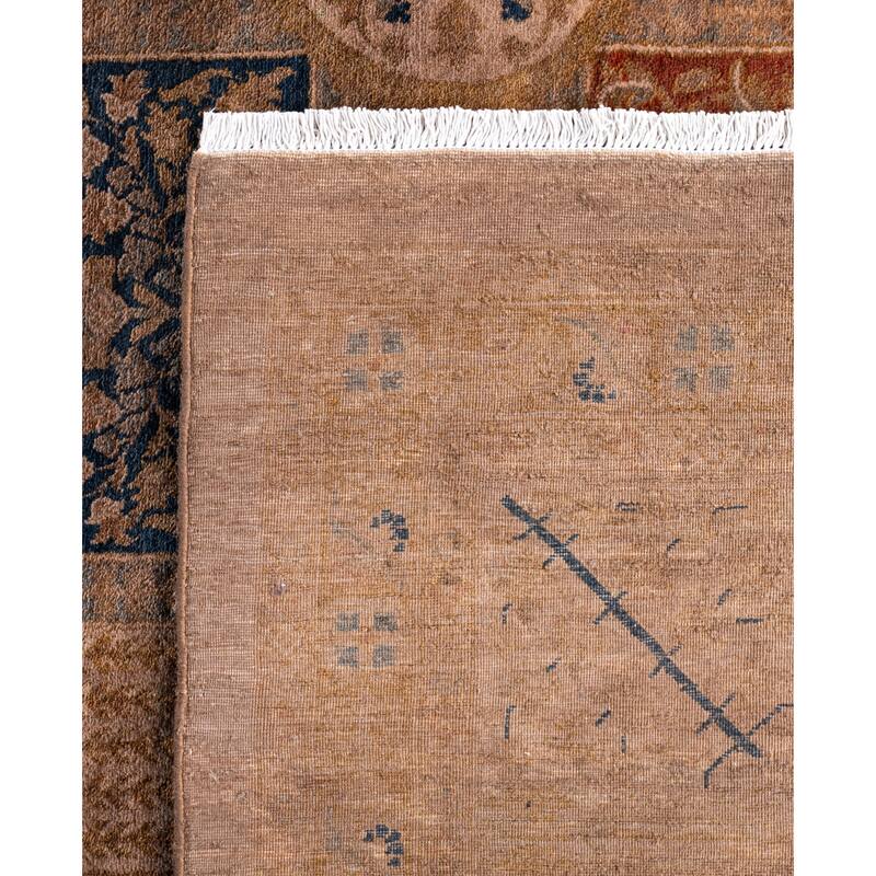 Overdyed One-of-a-Kind Hand-Knotted Area Rug - Beige - 10' 3" x 18' 10"