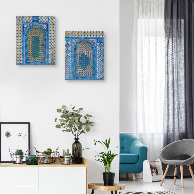 Decorative Contemplation & Decorative Reflection Canvas Art Prints