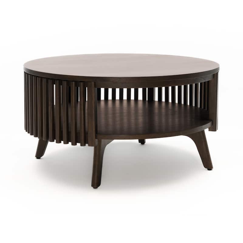 Studio London Sierra Mid Century Modern Coffee Table with Storage