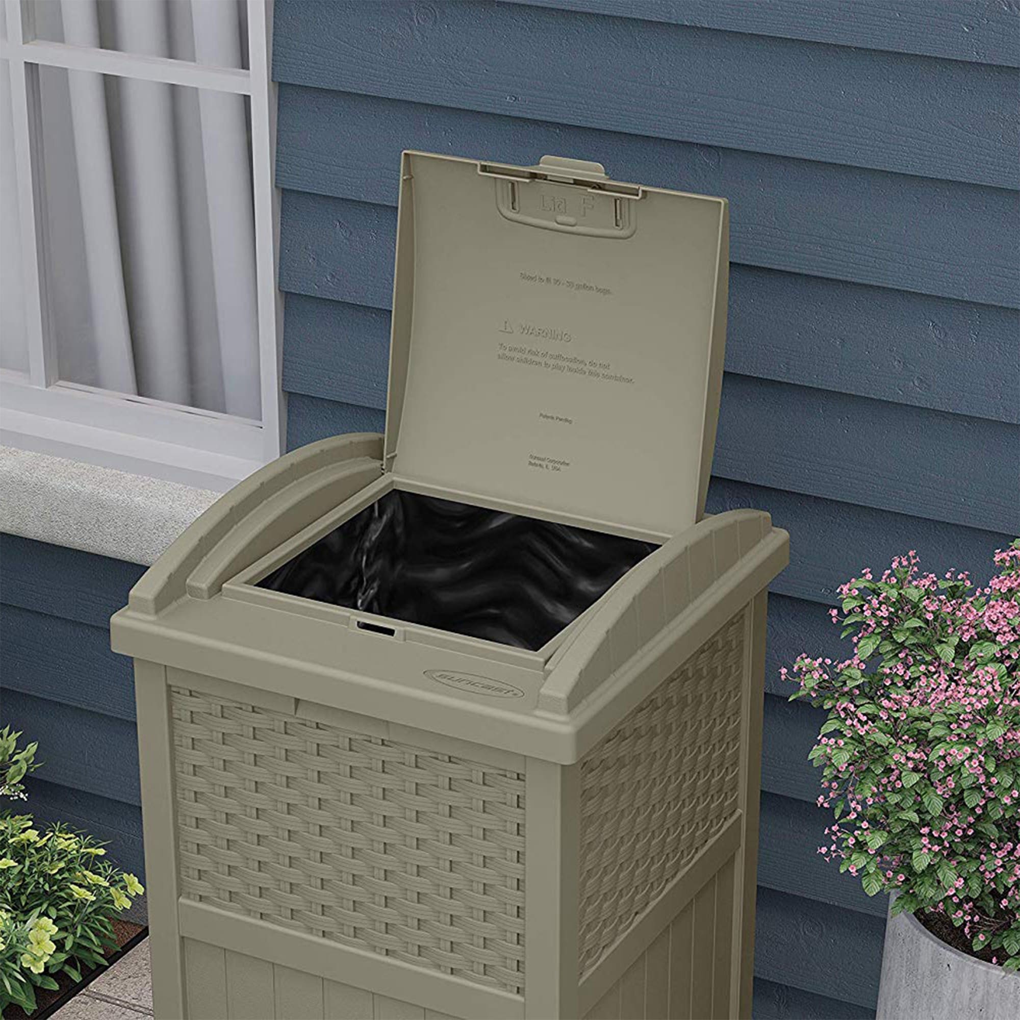 https://ak1.ostkcdn.com/images/products/is/images/direct/54556313b0d223021bf1e1cb4a08ced098d90249/Suncast-Wicker-Plastic-Hideaway-Trash-Can-with-Latching-Lid%2C-Dark-Taupe-%284-Pack%29.jpg