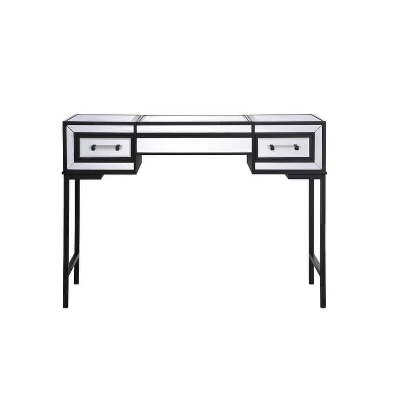 Modern Mirrored End Table - 42 Inch