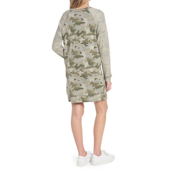 camouflage sweater dresses