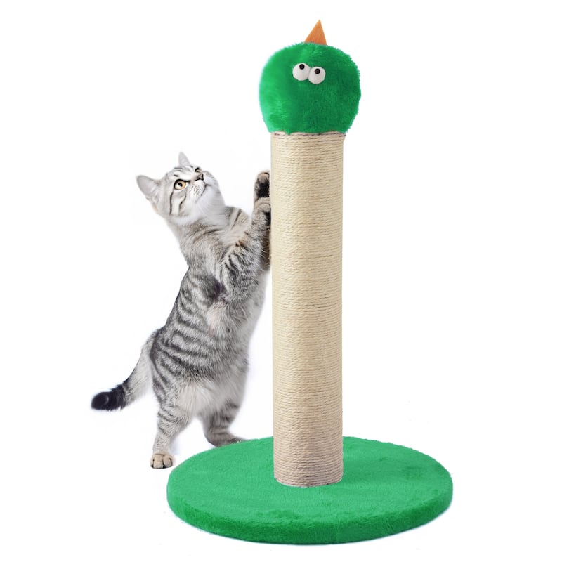 22" Monster-Shaped Cat Scratching Post
