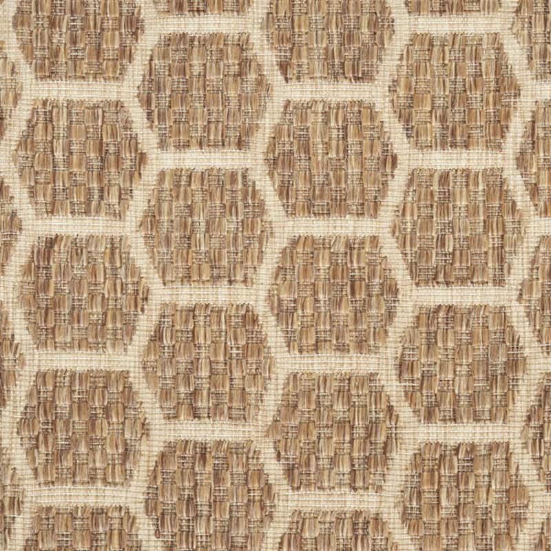 HomeRoots Geometric Modern Runner Outdoor Rug - 10' Runner