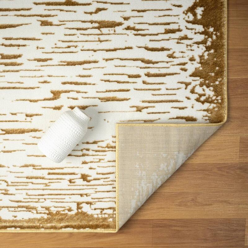 Luxe Weavers Artistic Textured Metallic Area Rug