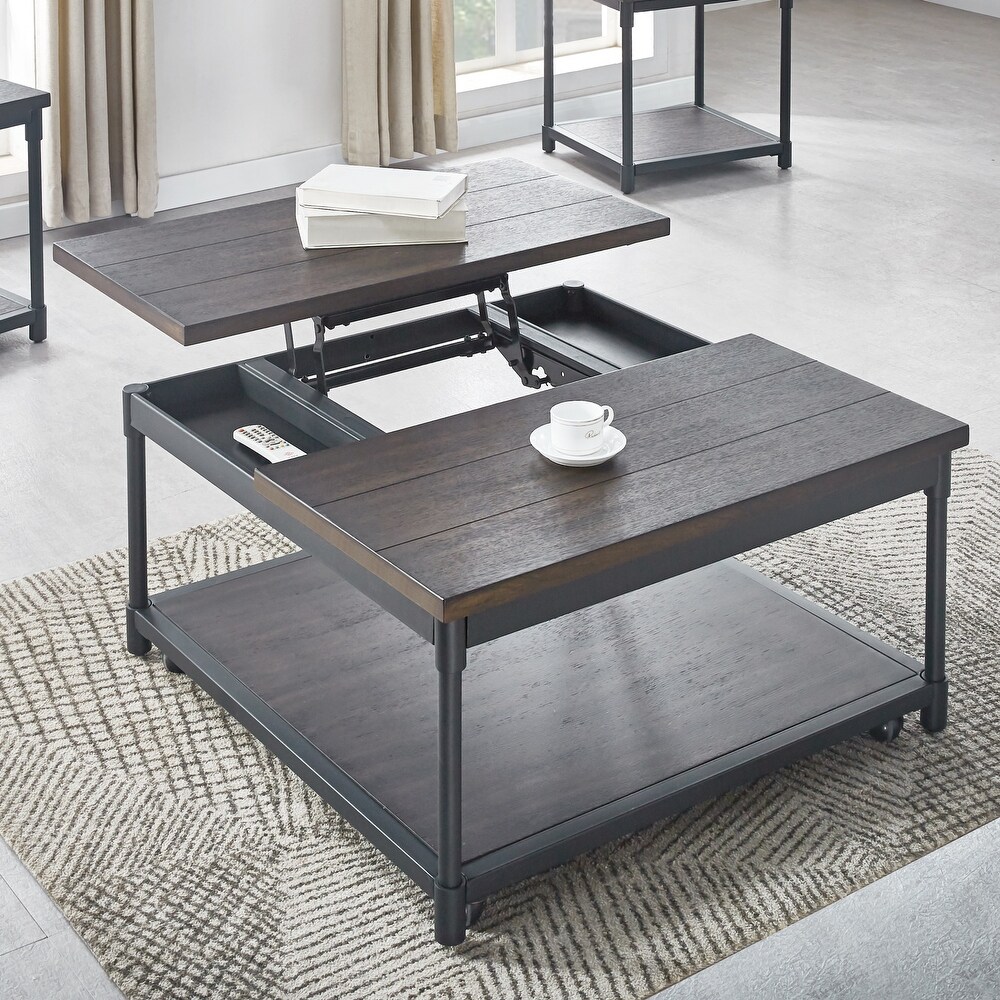 Harper blvd carbon loft hot sale magie narrow coffee table bench