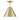 Lumanity Lincoln Tapered Metal 11" Antique Brass Semi-Flush Mount Ceiling Light - 11'' D X 11'' W X 13'' H
