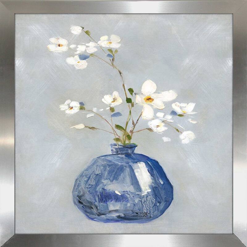"Cottage Blooming II (Square)" by Sally Swatland Print on Acrylic