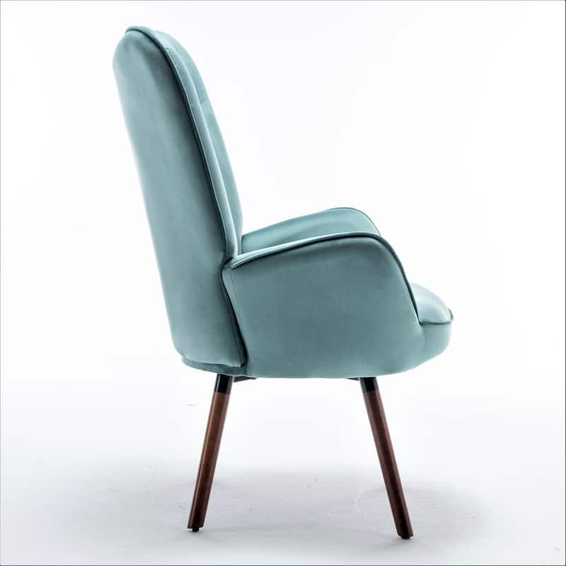 Us Pride Furniture Kreedence 26.38" W Microfiber Accent Chair