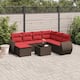 Option Brown and red With table