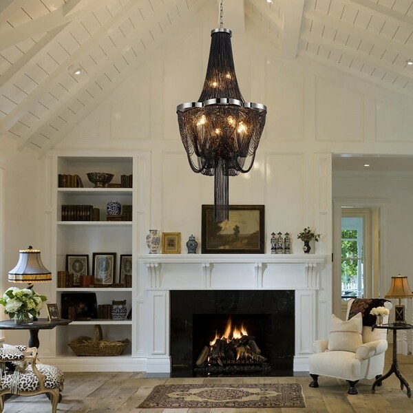 Modern chain chandelier discount
