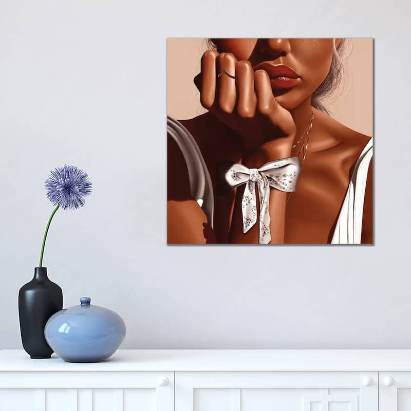 iCanvas "Marks In The Sand VI" by Teodora Jelenic Canvas Print - 18x18x1.5