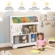 preview thumbnail 5 of 5, Multifunctional Kids Bookshelf Toy Storage Organizer W/ 3 Tier Shelves